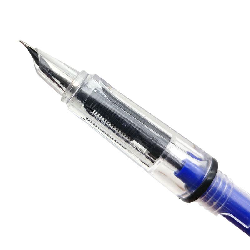 Bút Máy Xóa Được L016-292 - Màu Hồng - Mực Xanh (Mẫu Họa Tiết Giao Ngẫu Nhiên)