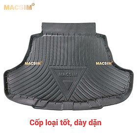 Lót cốp xe ô tô (qd) CAMRY 2018-2022 chất liệu TPV thương hiệu Macsim màu đen