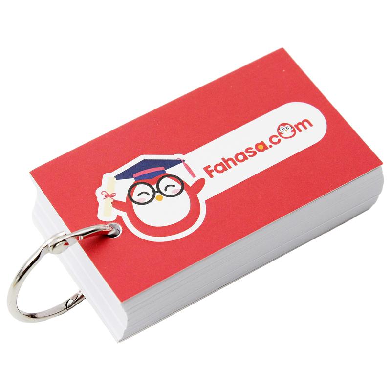 Flash Card Hình Cánh Cụt 50 tờ Khổ 7x14 - Fahasa