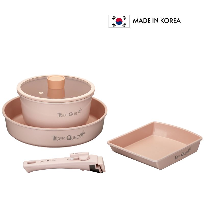 COMBO TIGER ƯU ĐÃI : Mua nồi cơm điện JKT-D18V tặng bộ nồi Tiger Queen DCWCP-SET - Hàng chính hãng