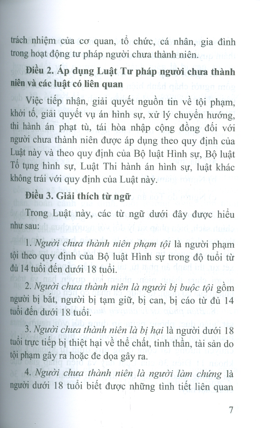 Luật Tư Pháp Người Chưa Thành Niên Năm 2024