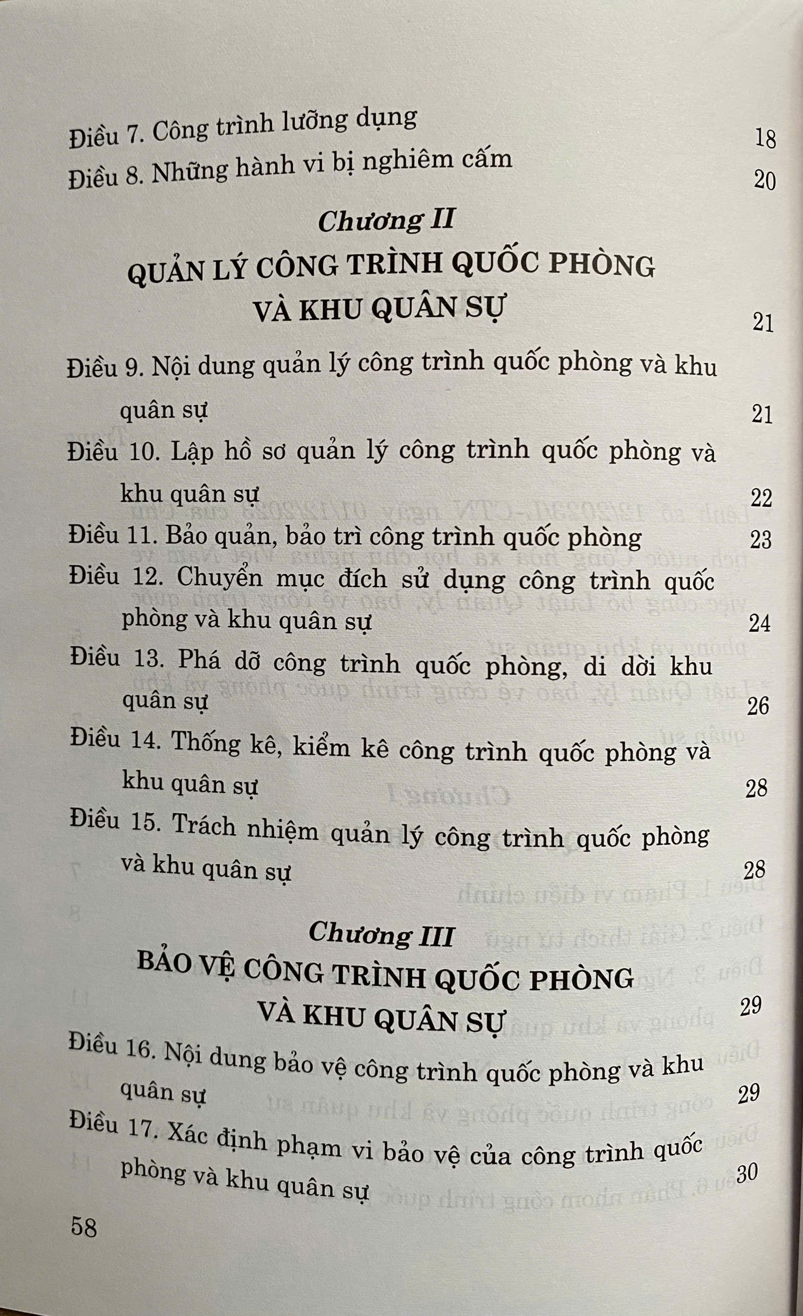 Luật Quản Lý, Bảo Vệ Công Trình Quốc Phòng và Khu Quân Sự