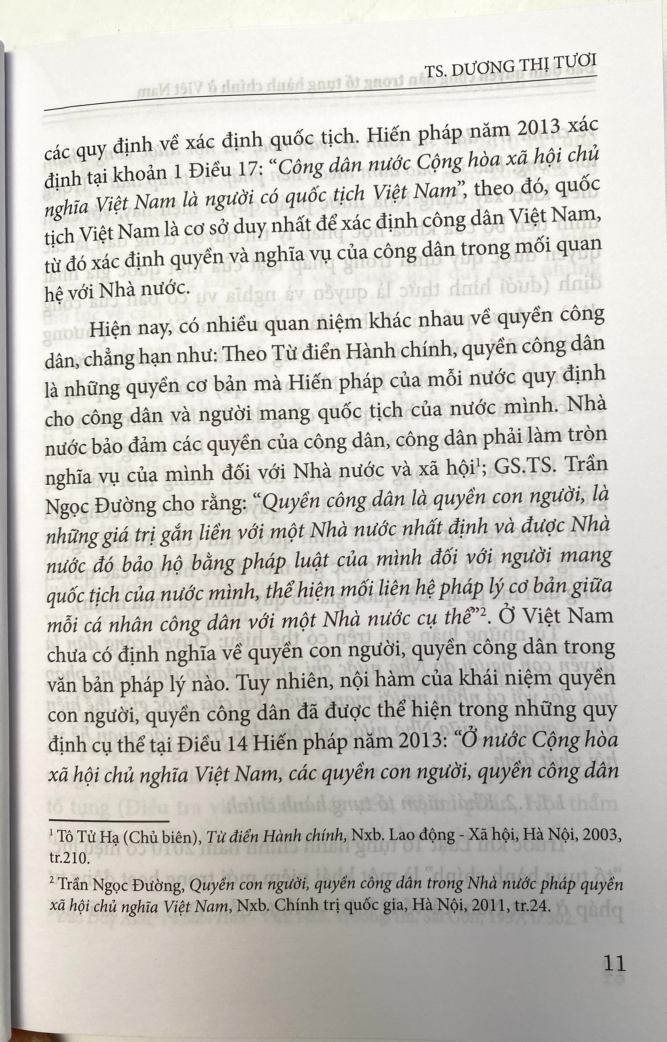 Bảo Đảm Quyền Công Dân Trong Tố Tụng Hành Chính