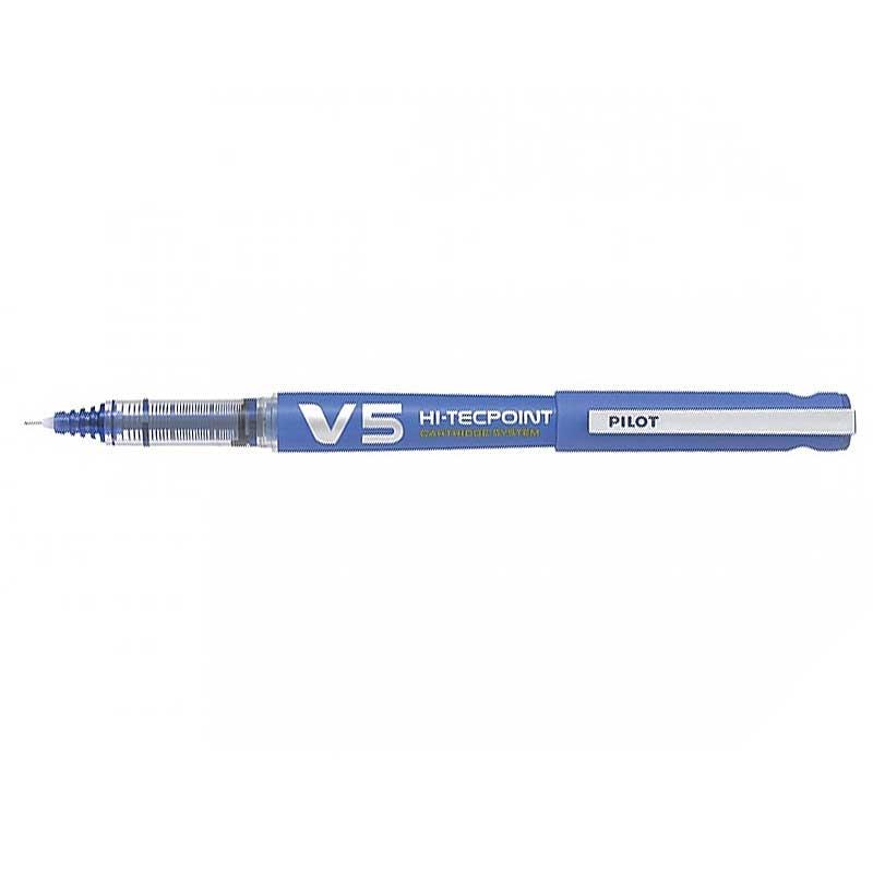 Bút Mực Nước Pilot 0.5mm Hi-Tech V5 Cartridge System BXC-V5-L-BGD - Mực Xanh