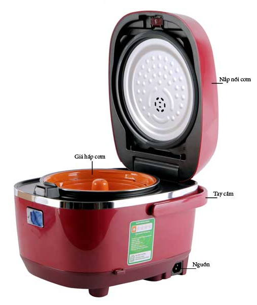 Nồi cơm điện tử Tiger JBX-A10W (1.0 lít) - TẶNG Bình giữ nhiệt Tiger MCX-A352 350ml - HÀNG CHÍNH HÃNG