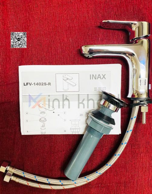 Vòi chậu chính hãng Inax LFV-1402S-R series 1400