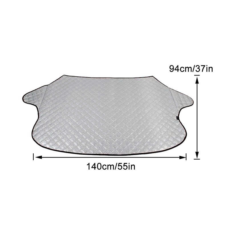 Tấm Che Nắng Kính Lái Ô Tô 3 Lớp Tráng Bạc – Bảo Vệ Taplo, Giữ Nội Thất Luôn Bền Đẹp , Kèm Túi Đựng Dễ Thương