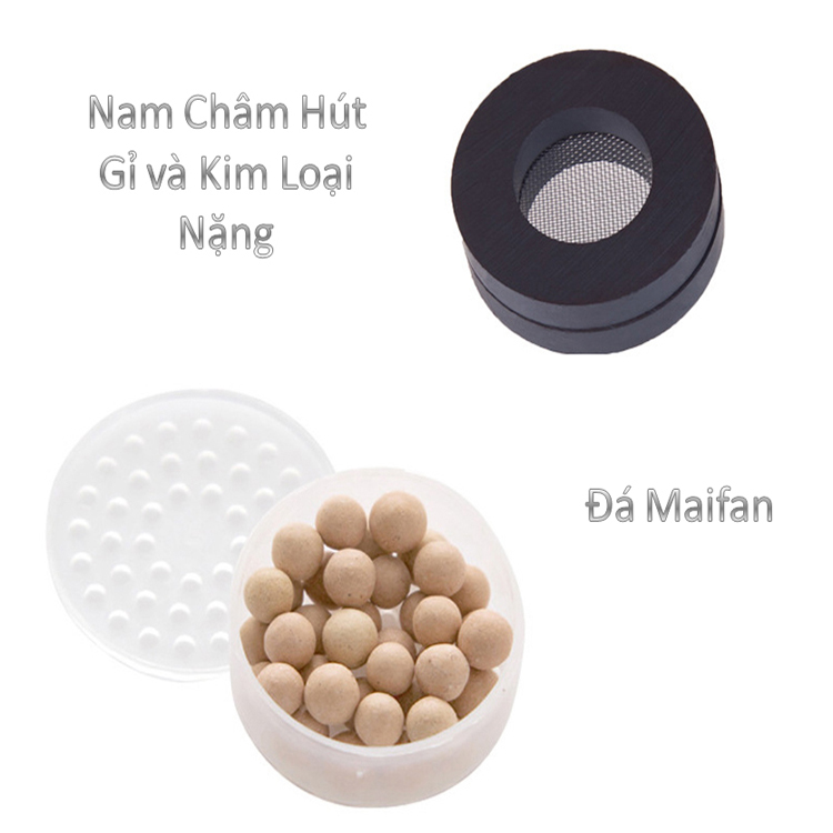 Đầu Lọc Nước Trực Tiếp Tại Vòi Đá Maifan Loại Bỏ Tạp Chất Và Nam Châm Hút Cặn Kim Loại Đem Lại Nguồn Nước Tinh Khiết Cho Gia Đình
