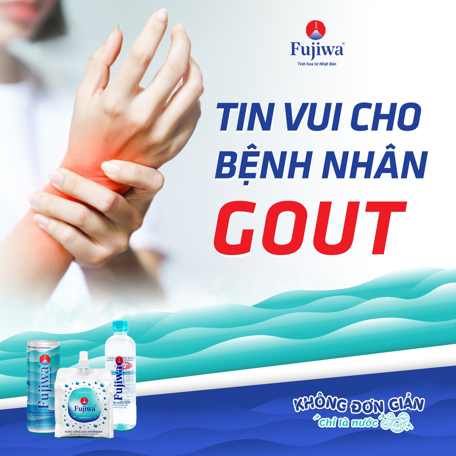 Hộp 12 Túi Nước Uống ION Kiềm Giàu Hydrogen Cao Cấp Fujiwa Dạng Túi Bạc - Detox nhanh Chống Oxy hoá mạnh