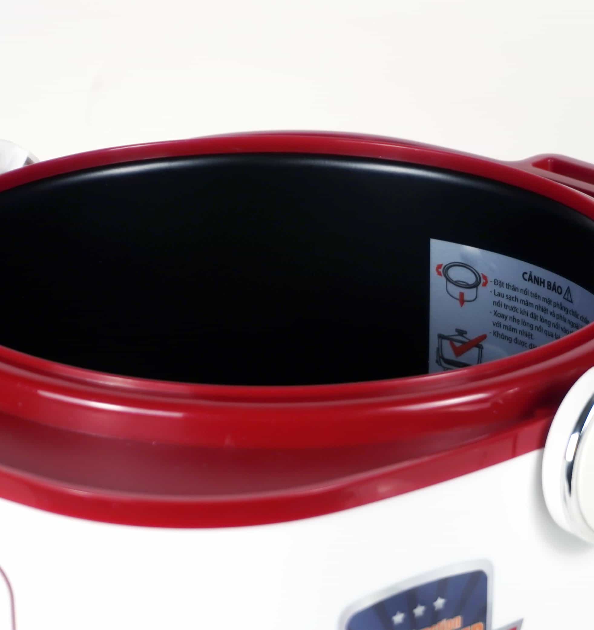 Nồi Cơm Điện Gali GL-1718W Dung tích 1,8L, đa chức năng nấu: Lẩu, Cháo, Soup,... Lòng nồi dày giữ nhiệt tốt. Hàng chính hãng chất lượng cao, bảo hành 24 tháng