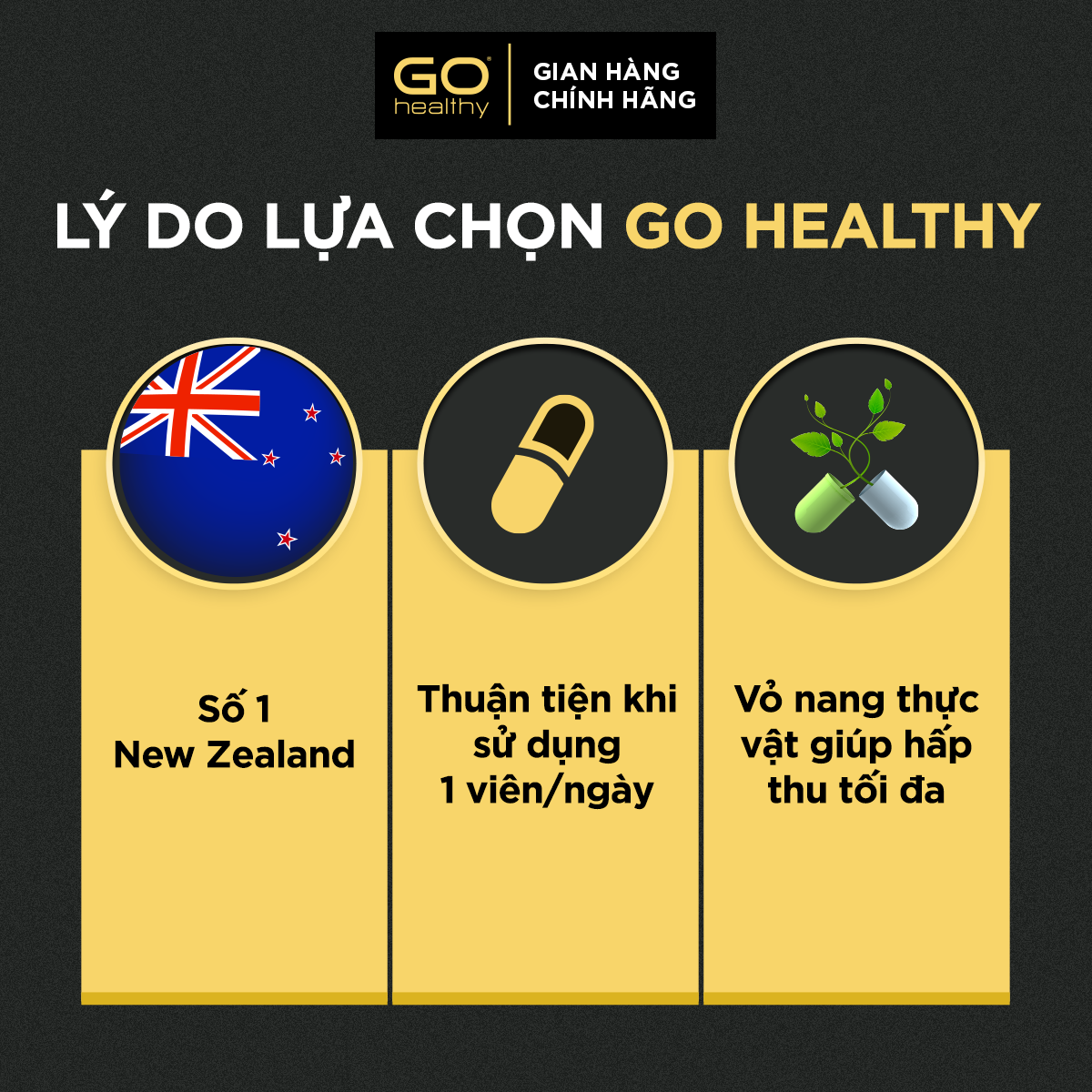 GO MULTI TEEN EVERYDAY 30 VIÊN – Viên uống cho tuổi teen nhập khẩu chính hãng GO Healthy New Zealand