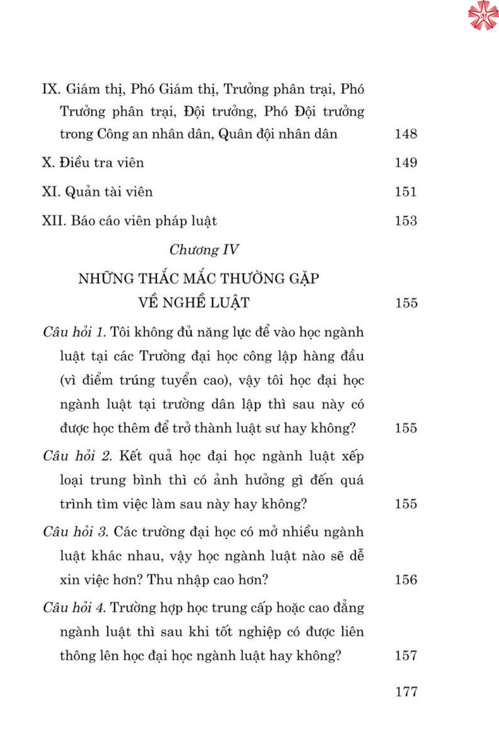Nghề Luật và cơ hội nghề nghiệp cho người học luật