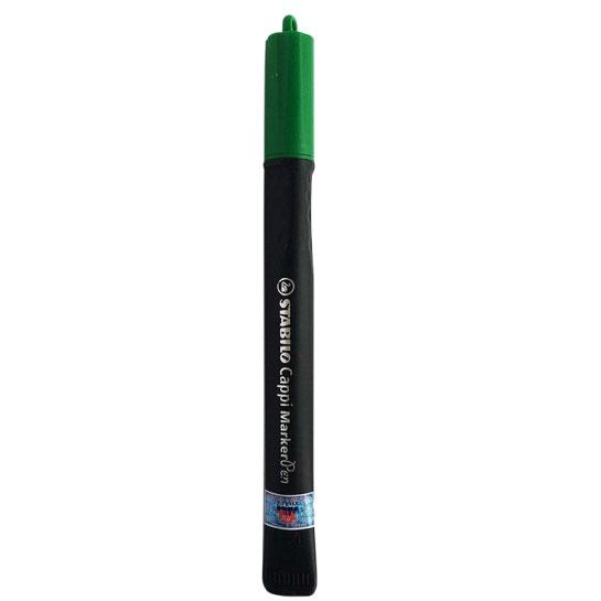 Bút Lông Dầu Stabilo Cappi MarkerPen MK169-GN - Màu Xanh Lá