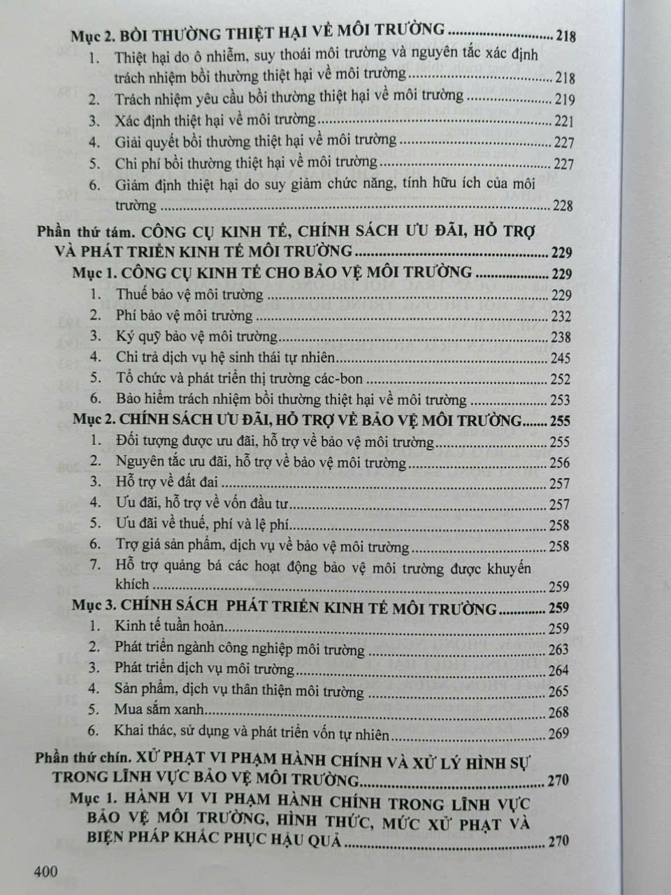 Sách Chỉ Dẫn Áp Dụng Luật Bảo Vệ Môi Trường Và Mức Xử Phạt Vi Phạm Hành Chính, Xử Lý Hình Sự Trong Lĩnh Vực Bảo Vệ Môi Trường - V2309T