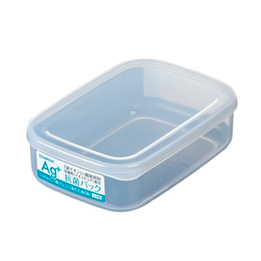 Hộp đựng thực phẩm kháng khuẩn Ag+ 600ml - Hàng nội địa Nhật Bản nhập khẩu chính hãng