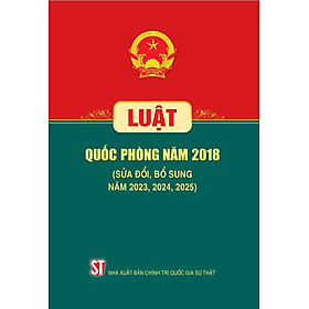 Luật Quốc phòng năm 2018 ( sửa đổi, bổ sung năm 2023,2024,2025)