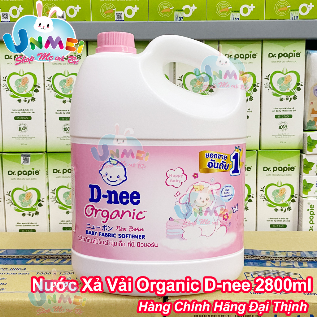 Nước Xả Quần Áo Cho Bé D-nee màu Hồng - Tem phụ Công ty Đại Thịnh
