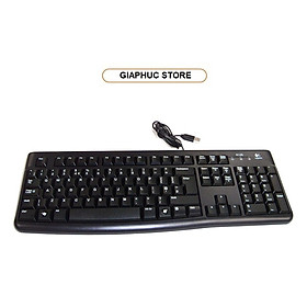 Bàn phím Logitech có dây K120-Hàng chính hãng