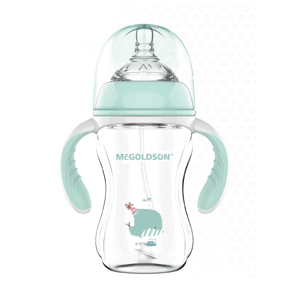 Bình sữa MCGoldson cổ rộng PP 300ml
