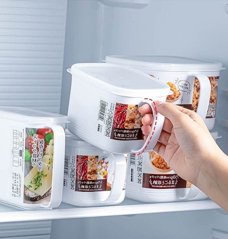 Hộp thực phẩm có tay cầm Nakaya, nắp đậy kín giúp cất giữ và bảo quản thực phẩm một cách an toàn & tiện lợi - nội địa Nhật Bản