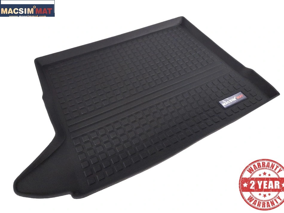 Thảm lót cốp xe ô tô Audi Q3 2013-2017 (nội địa), 2012(nhập khẩu) nhãn hiệu Macsim chất liệu TPV cao cấp màu đen (005)