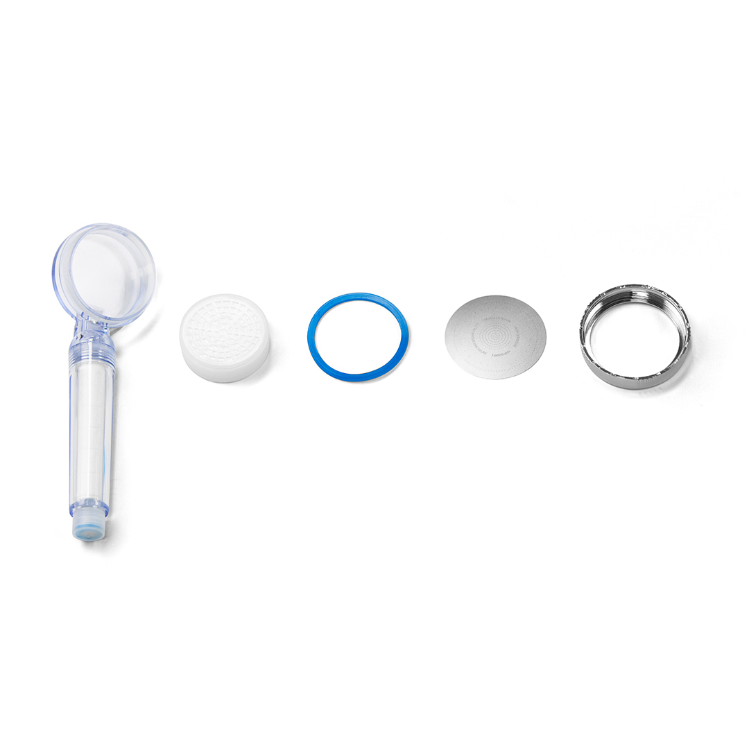 Đầu vòi sen lọc nước LocknLock 80mm LBW400 LBW401 LBW402 Filter Shower Head - Hàng chính hãng, khử độc nước - JoyMall