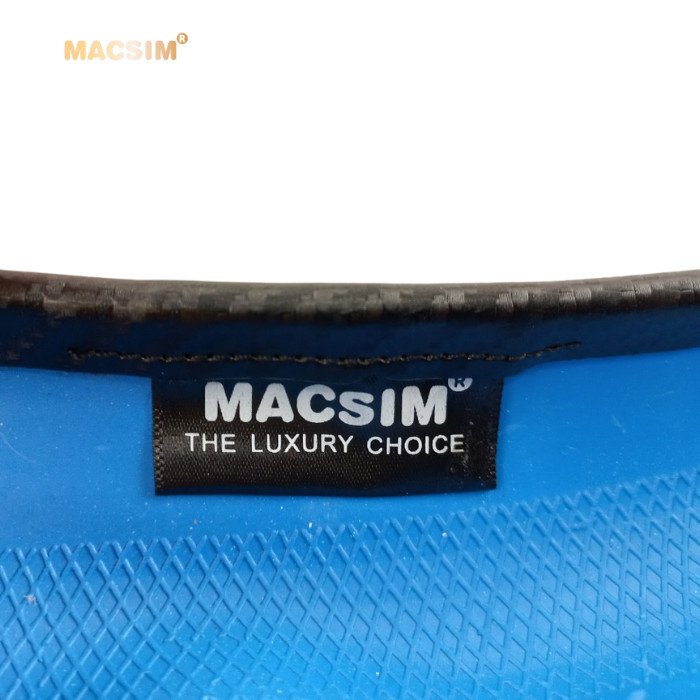 Bọc vô lăng cao cấp Macsim mã 8771Dcut màu coffee + cacbon