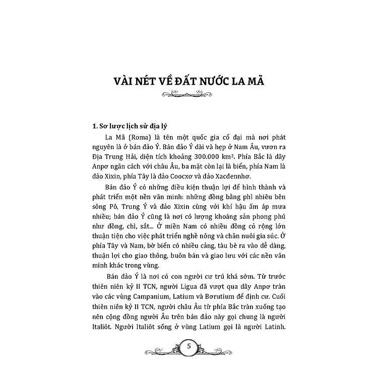 Sách - Tìm Hiểu Văn Hóa La Mã - VIETNAMBOOK