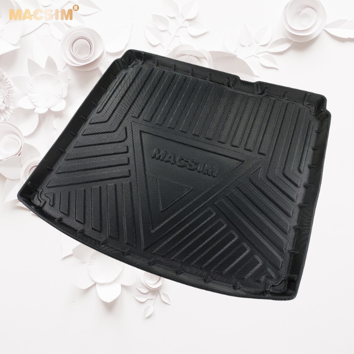 Lót cốp xe ô tô (qd) MG ZS chất liệu TPV thương hiệu Macsim màu đen