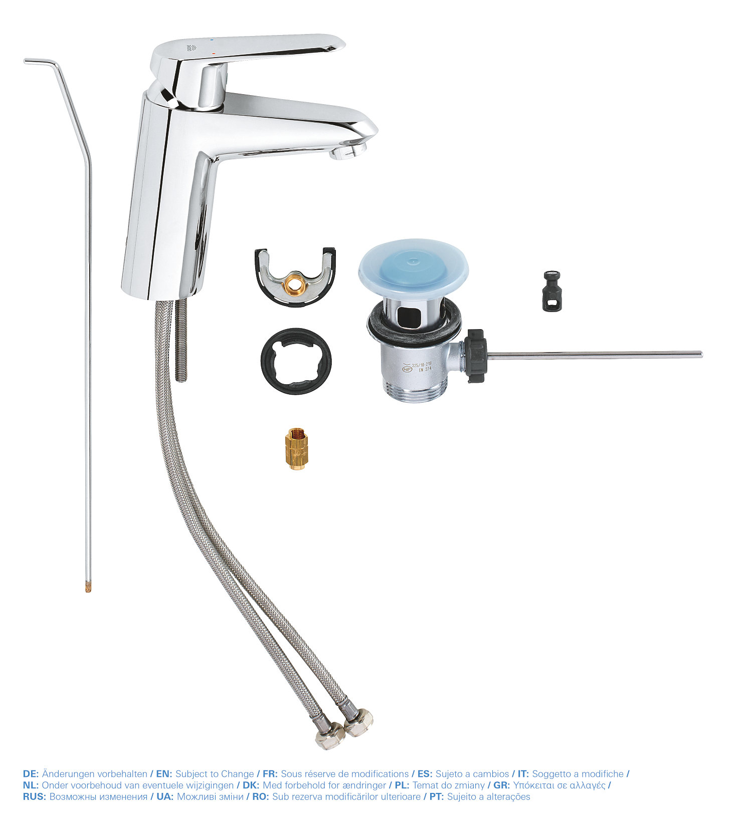 Vòi Chậu GROHE EURODISC COSMOPOLITAN Size S - 33190002