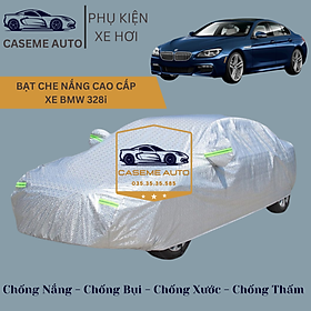 [BMW 328i] Bạt phủ xe ô tô tráng nhôm cao cấp dành cho xe BMW 328i , 3 lớp chống nóng, chống thấm, chống bụi - Hàng Chính Hãng