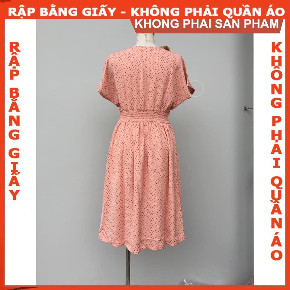 Rập giấy đầm tay liền 875 (BẢN VẼ)