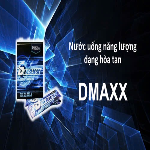 DMAXX thức uống bổ sung vitamin năng lượng có đường DAMODE 36 gói màu xanh mỗi gói 22gr