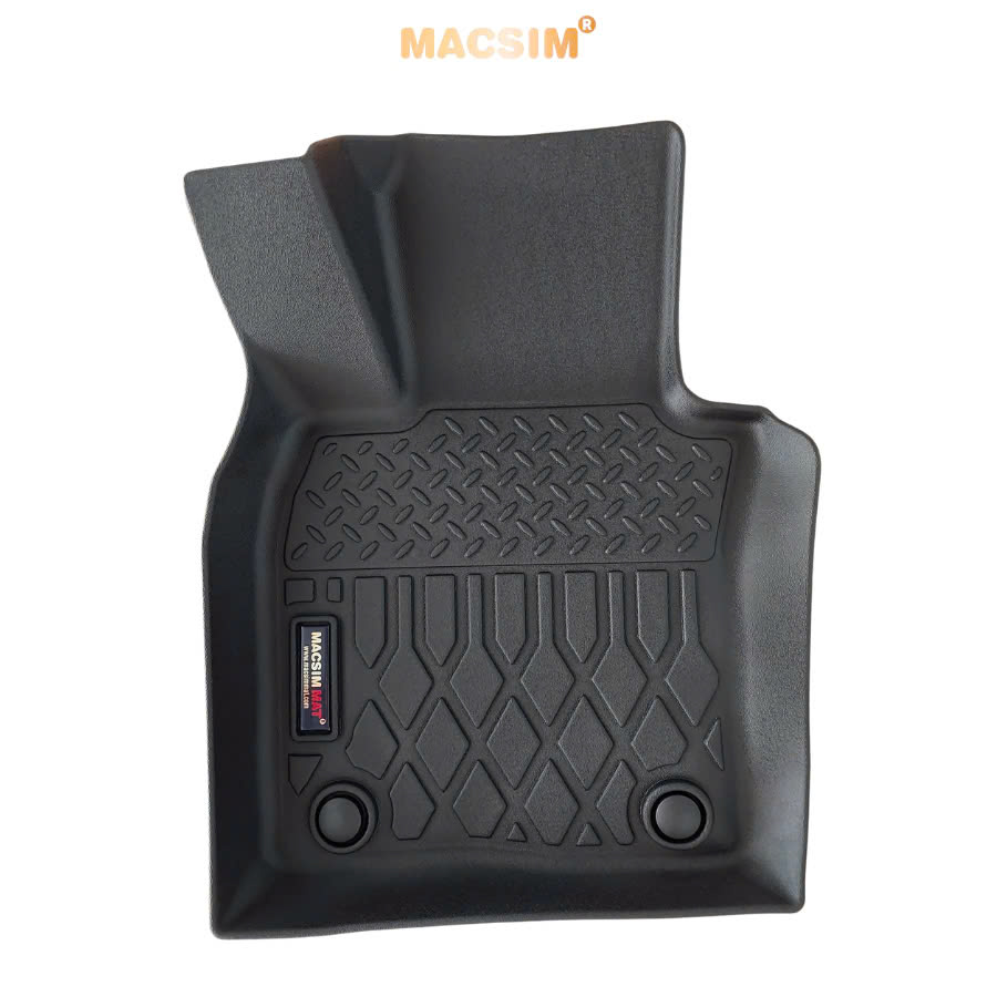 Thảm lót sàn xe ô tô Mazda CX30 (sd) Nhãn hiệu Macsim chất liệu nhựa TPE cao cấp màu đen