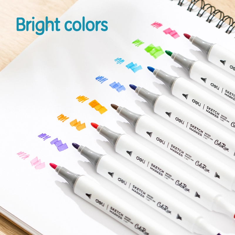Hộp Bút 36 Màu Deli Marker Colorun - Deli EC187-36