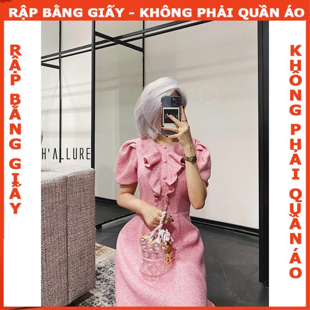 Rập đầm hồng tay phồng mã 1157 - giấy A0 (BẢN VẼ)