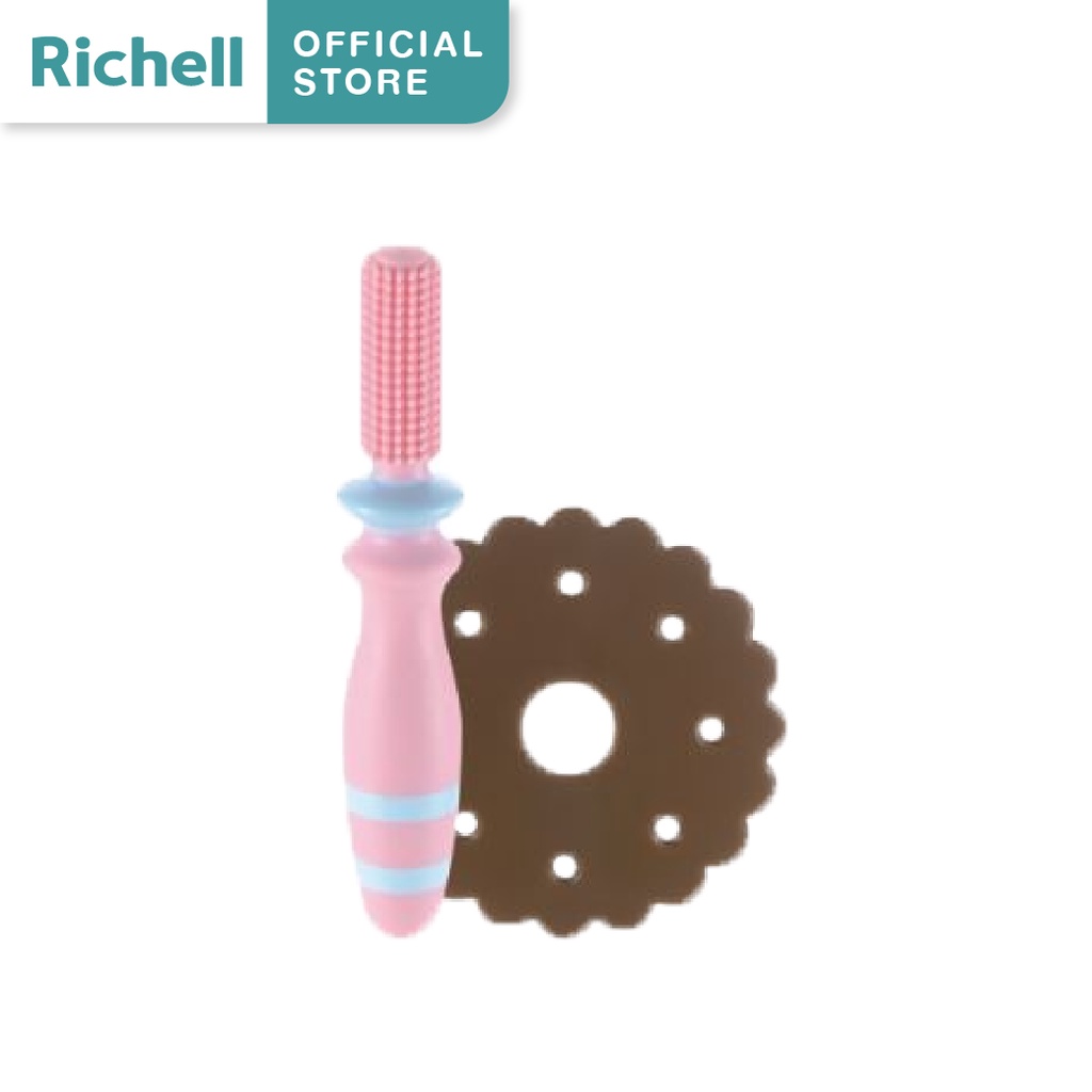 Bộ bàn chải trẻ em 3 bước TLI Richell Nhật Bản từ 6 tháng | Baby