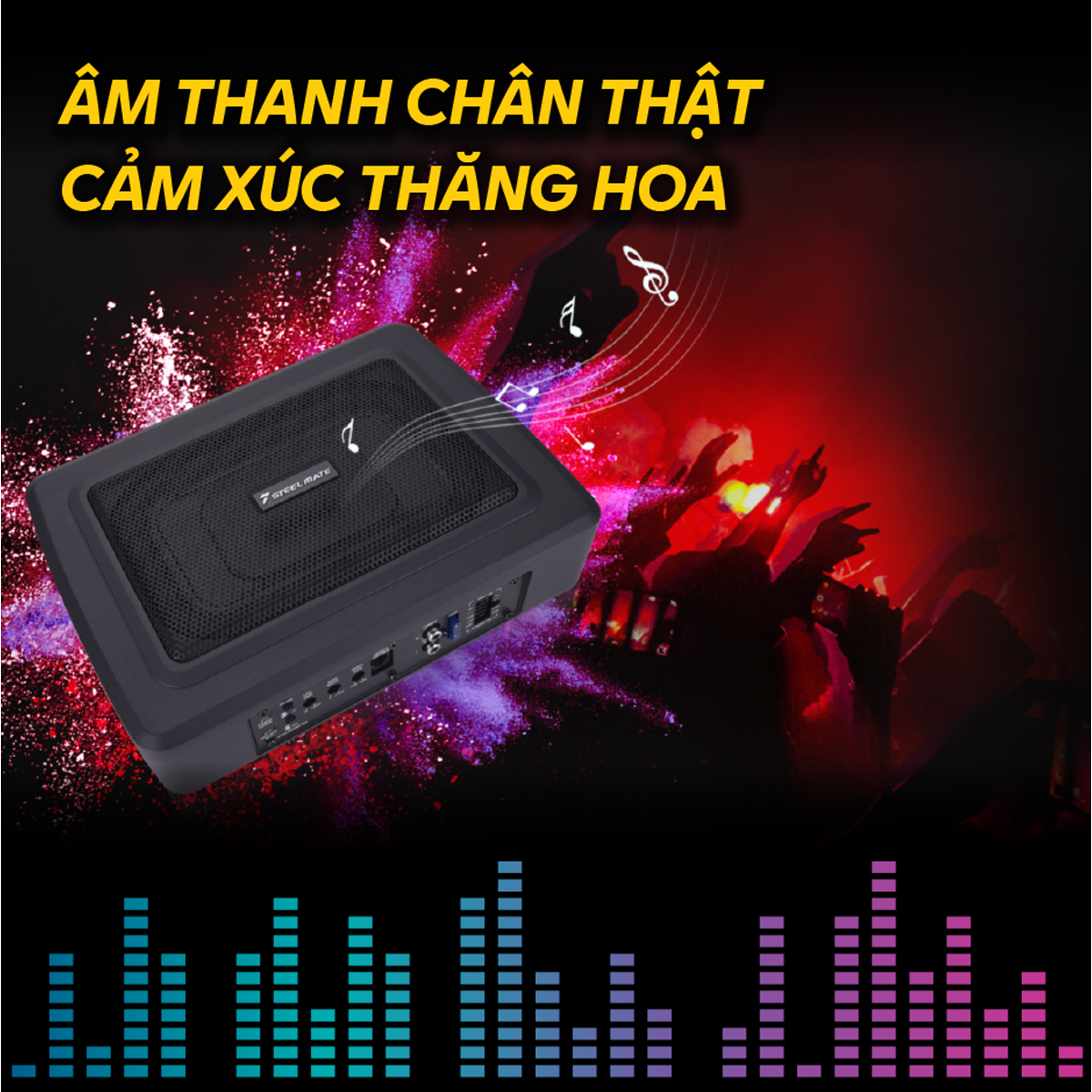 Loa Sub gầm AS-MTONE CHÍNH HÃNG BẢO HÀNH 36 THÁNG