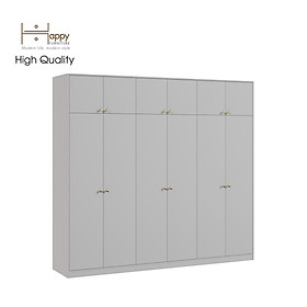 [Happy Home Furniture] ELEGANT, Tủ quần áo 2m4x2m2 , 240cm x 54cm x 220cm ( DxRxC), TCM_044