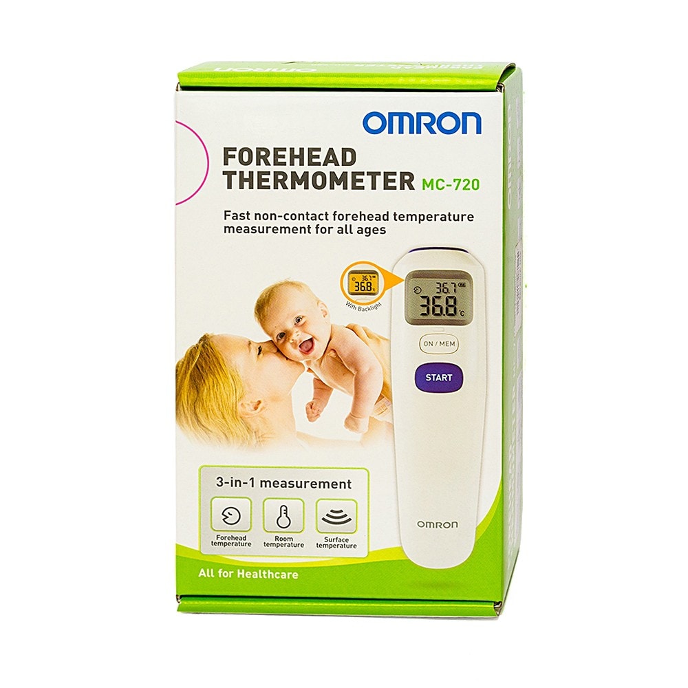 Nhiệt Kế Đo Trán Omron Mc-72O Thượng Hiệu Nhật Bản ( Cho kết quả trong vòng 1giây )