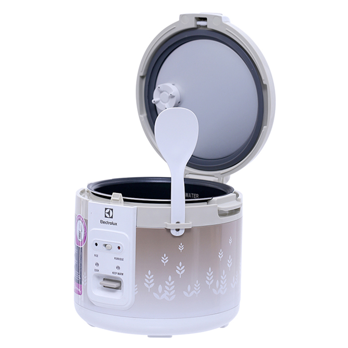 Nồi Cơm Điện Electrolux ERC3405 - 1.8L (Trắng Vàng Đồng) - Hàng chính hãng