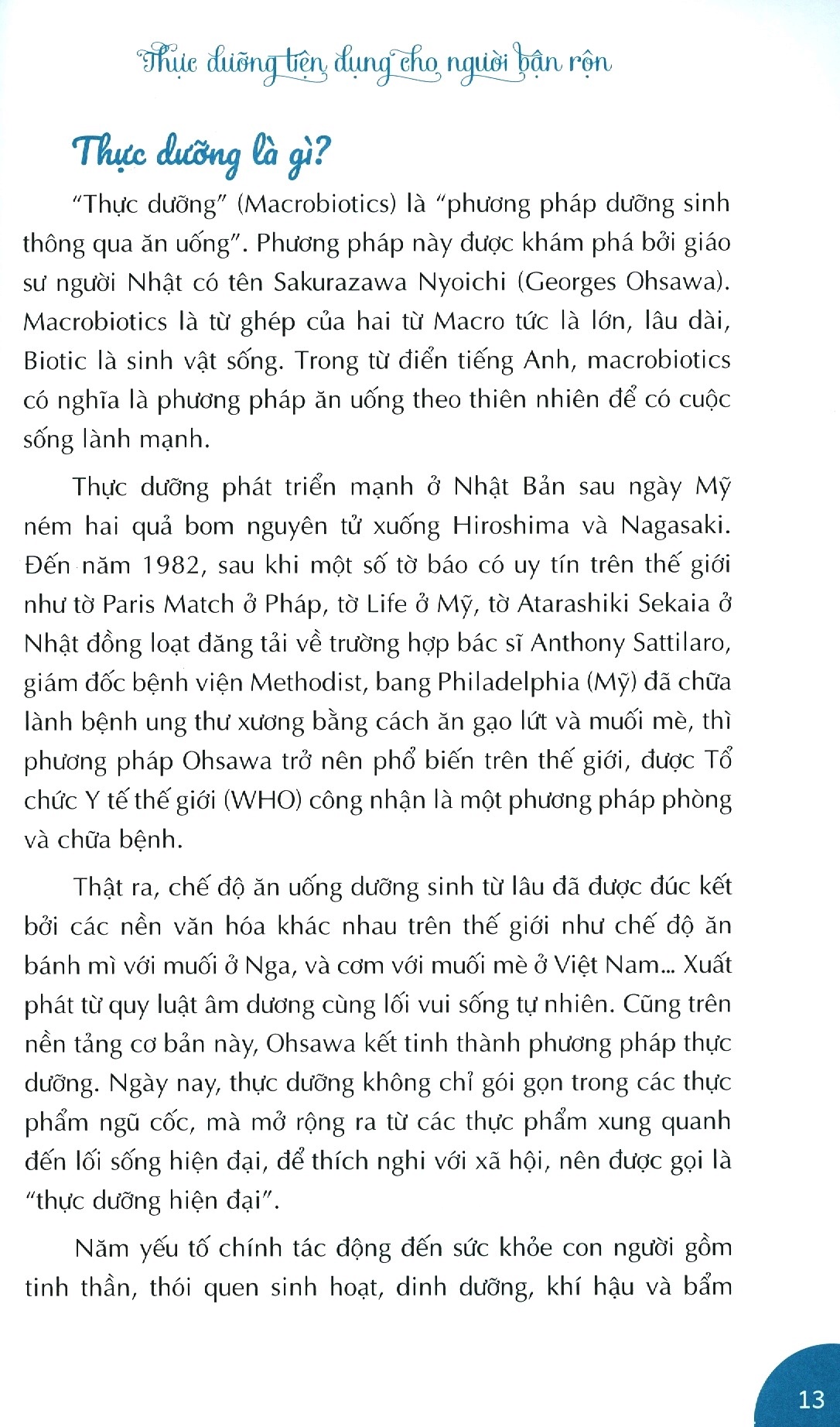 Thực Dưỡng Tiện Dụng Cho Người Bận Rộn (PNU)