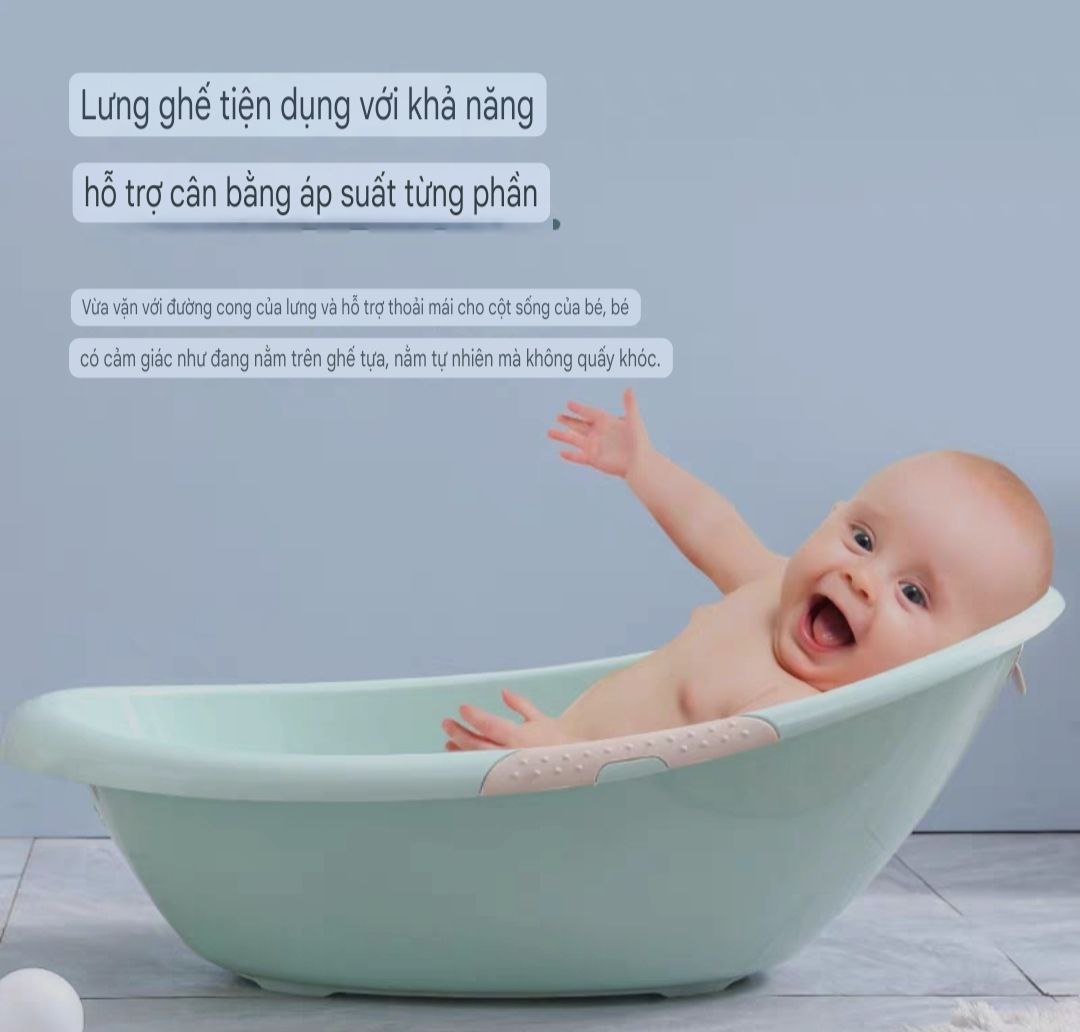 CHẬU TẮM CHO BÉ CHẬU TẮM NHẬT KÈM VÕNG TẮM MÀU & KIỂU DÁNG PHONG CÁH HÀN QUỐC NHẬT BẢN