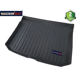 Thảm lót cốp xe ô tô Audi A3 2016-2018 nhãn hiệu Macsim chất liệu TPV cao cấp màu đen(264)