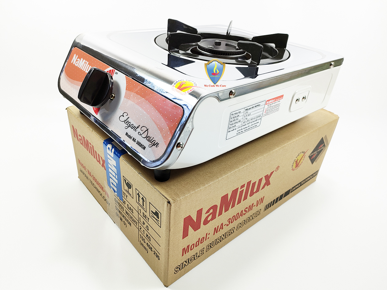 Bếp Gas Đơn Cao Cấp NaMilux NA300ASM/ SM3061APS- Hàng Chính Hãng