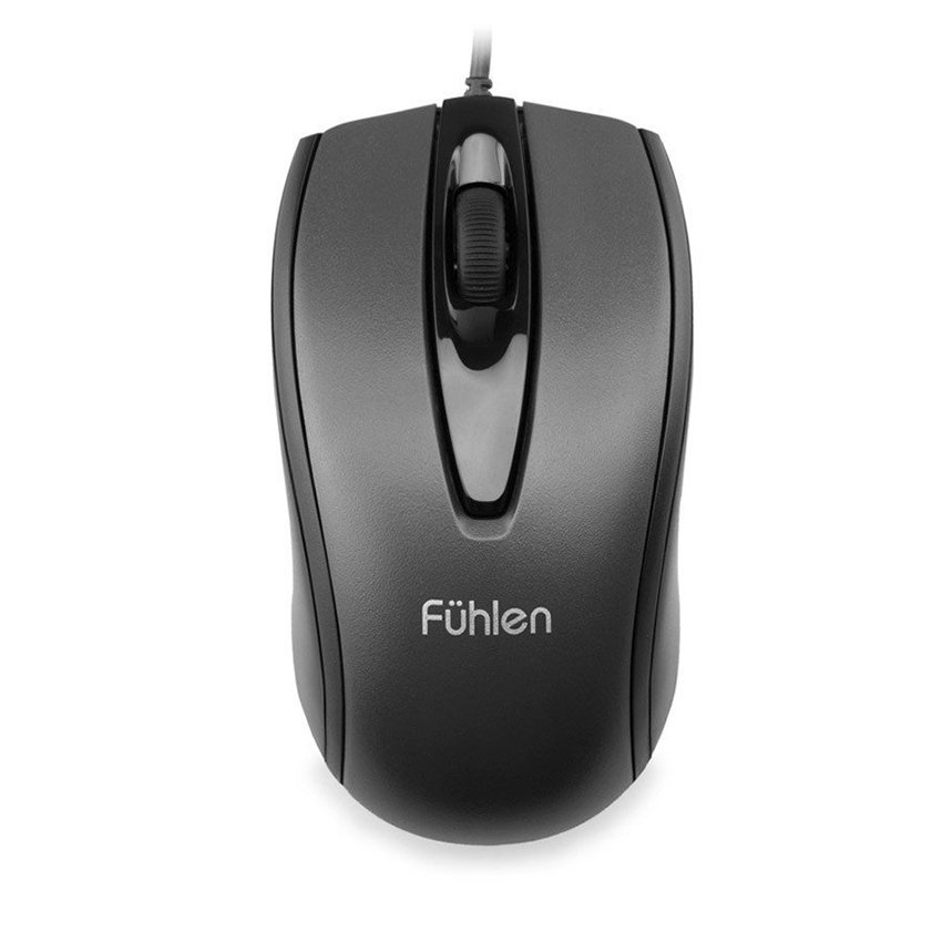 Chuột máy tính có dây Fuhlen L102 màu đen/ đỏ/ hồng/ trắng dùng văn phòng, chơi game- Hàng chính hãng