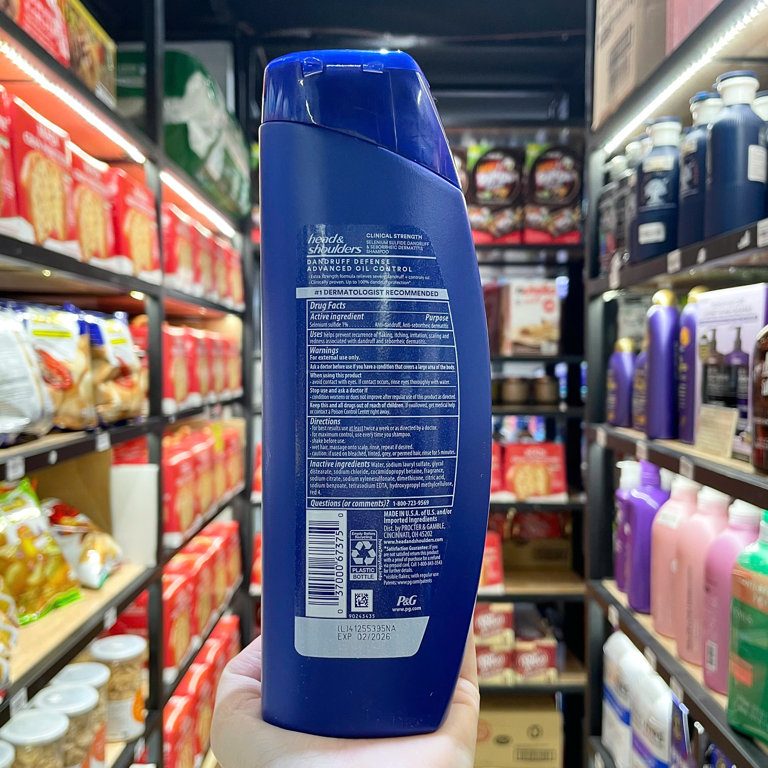 Dầu gội đầu Head&Shoulders Clinical Strength Advanced 400ml - USA