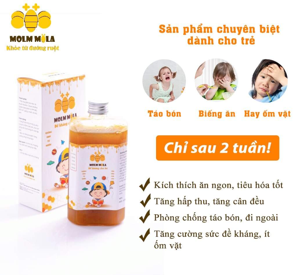 Mật ong lên men Mola - Kháng sinh tự nhiên