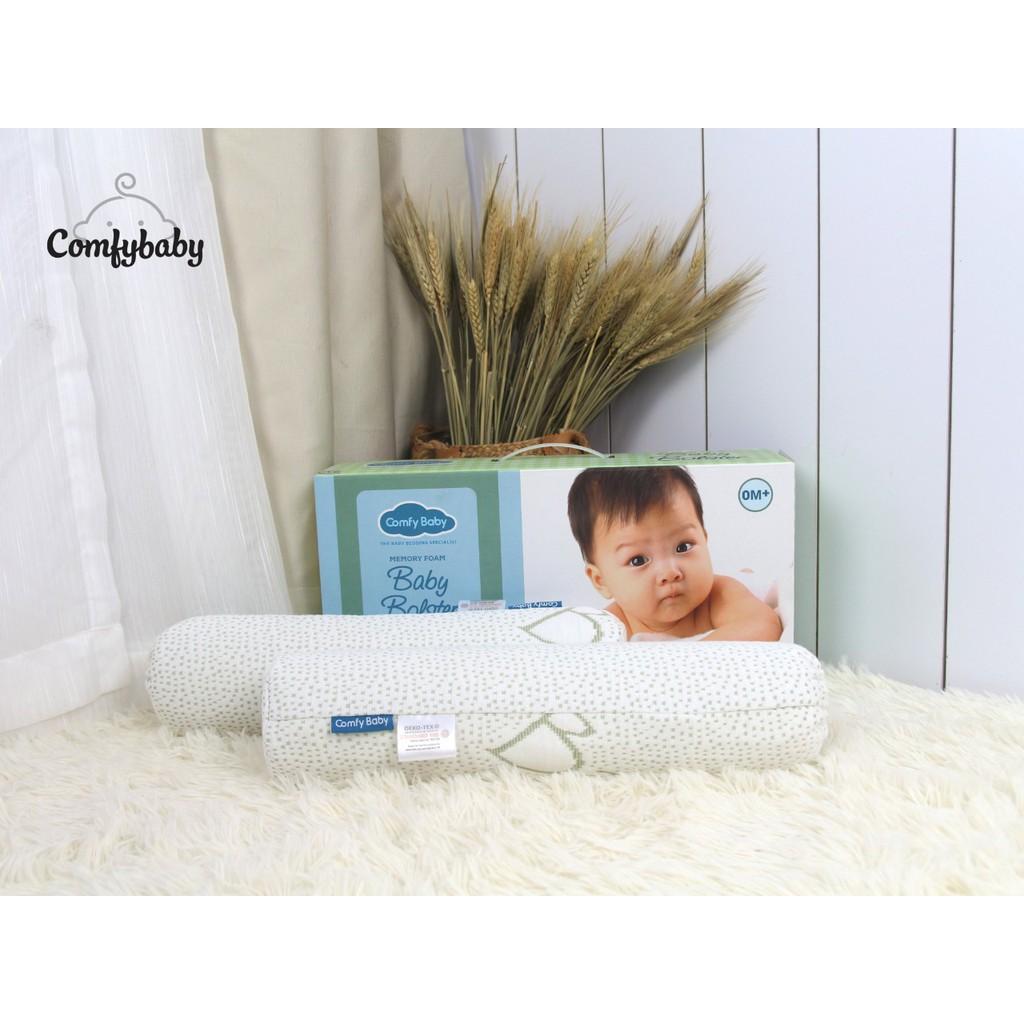 Gối chặn cho bé vải sợi tre bamboo kháng khuẩn cho bé Comfybaby CFN02