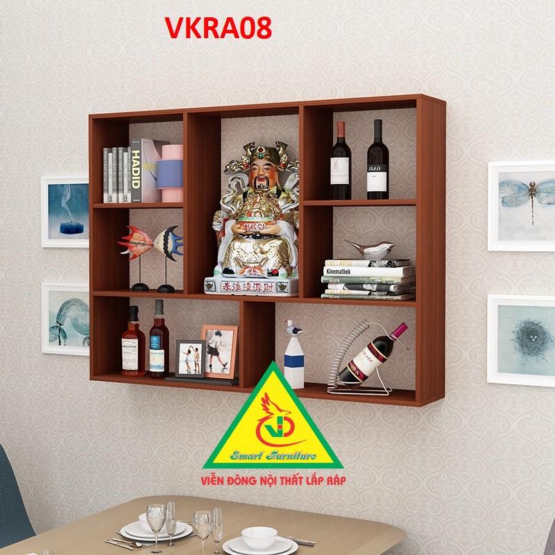 Kệ trang trí treo tường VKRA08A - Nội thất lắp ráp